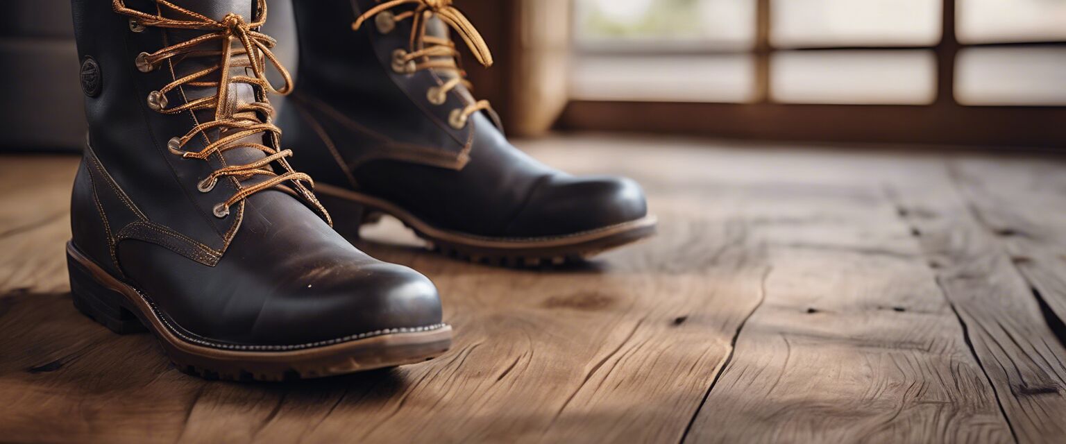 Stylish trail riding boots